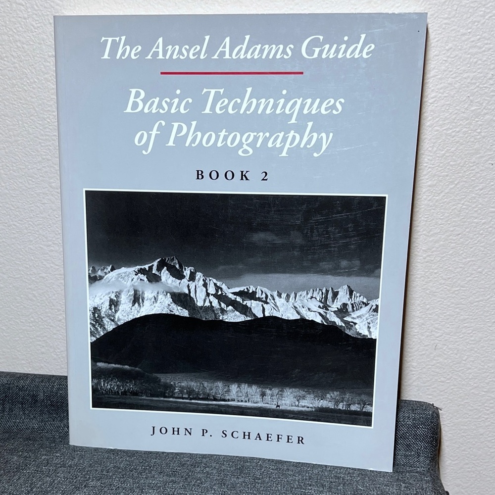 ANSEL ADAMS First Edition Softcover Guide Basic Techniques of Photography Book 2
